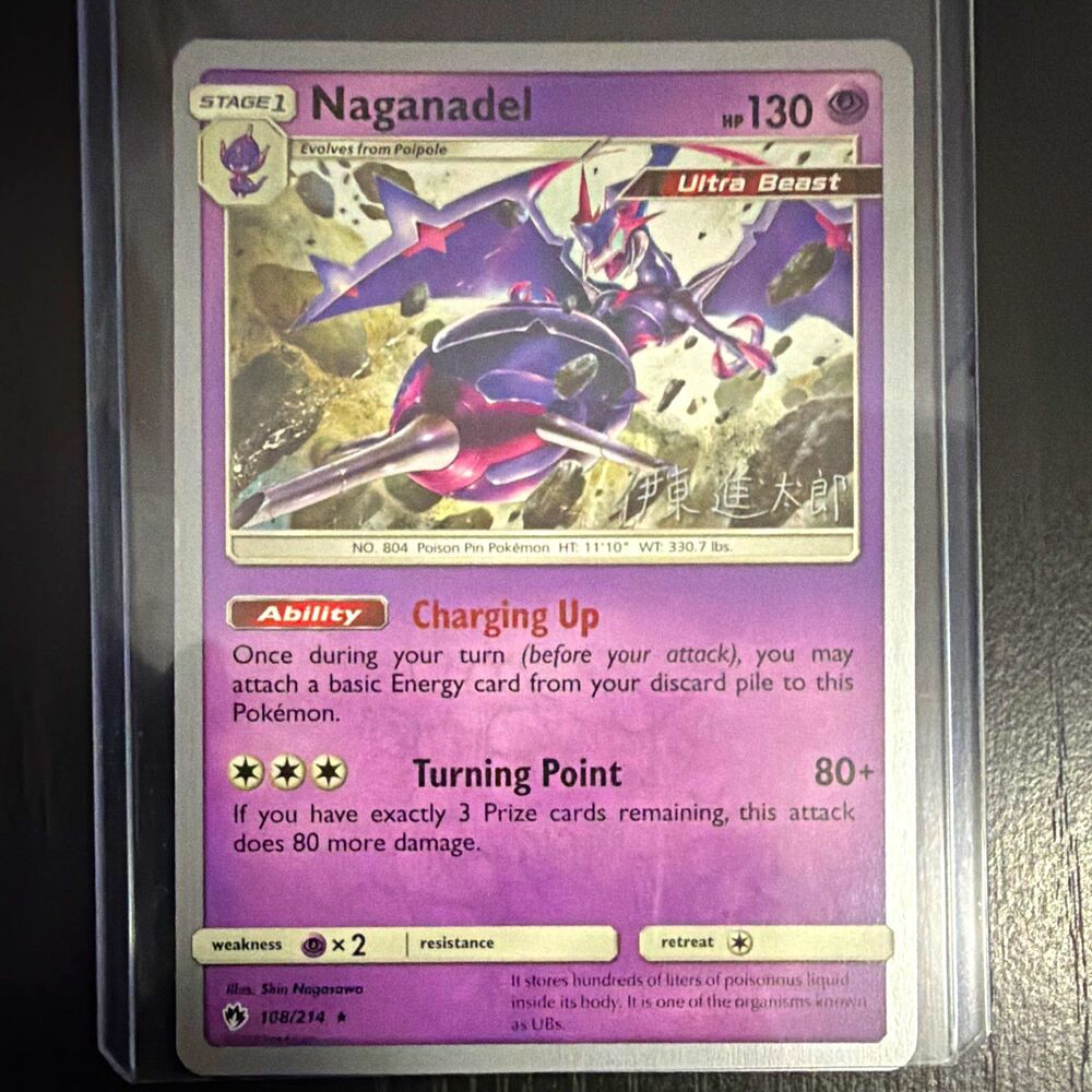 The Pokémon Company Naganadel 108/214 WC 2019 Rare 130 HP